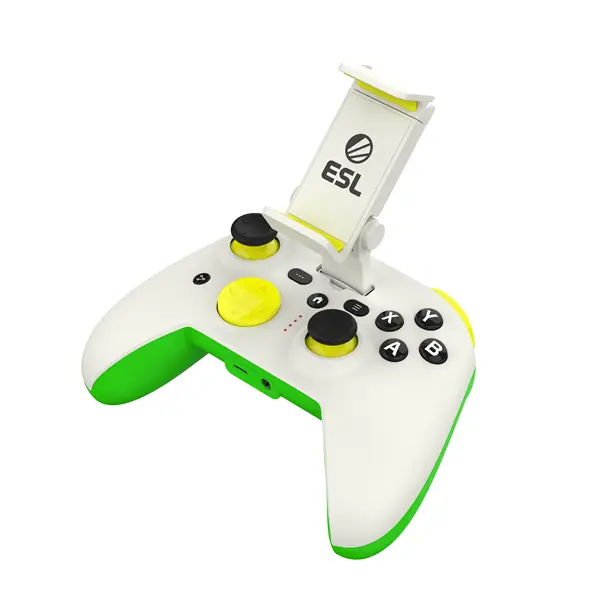 RiotPWR™ ESL Gaming Controller for iOS (White/Green) – 4. kép