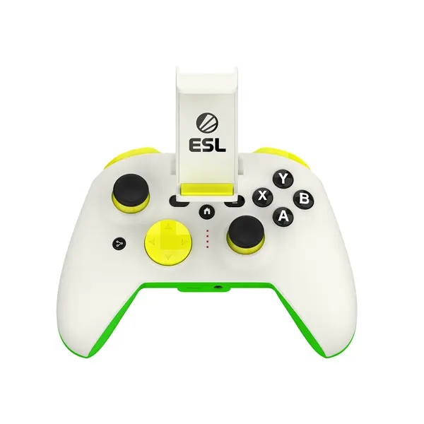 RiotPWR™ ESL Gaming Controller for iOS (White/Green) – 6. kép