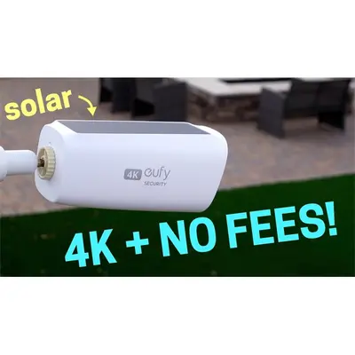 ANKER EUFYCAM3 S330 Kamera 4K, Beépített Napelem, Akkumulátoros, Mozgásérzékelő, WiFi-s, vízálló, kültéri - T81603W1 – 2. kép