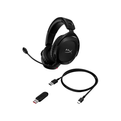 HP HYPERX vezeték nélküli gaming fejhallgató Cloud Stinger 2 Core - fekete – 2. kép