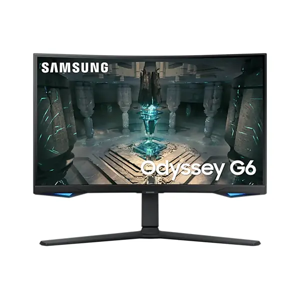 SAMSUNG Ívelt Gaming&Smart 240Hz VA monitor 32" G65B, 2560x1440, 16:9, 350cd/m2, 1ms, DP/2xHDMI/2xUSB/LAN/WiFi/BT, Pivot – 2. kép