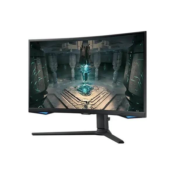 SAMSUNG Ívelt Gaming&Smart 240Hz VA monitor 32" G65B, 2560x1440, 16:9, 350cd/m2, 1ms, DP/2xHDMI/2xUSB/LAN/WiFi/BT, Pivot – 6. kép