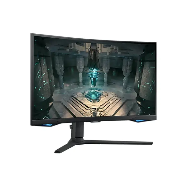SAMSUNG Ívelt Gaming&Smart 240Hz VA monitor 32" G65B, 2560x1440, 16:9, 350cd/m2, 1ms, DP/2xHDMI/2xUSB/LAN/WiFi/BT, Pivot – 7. kép