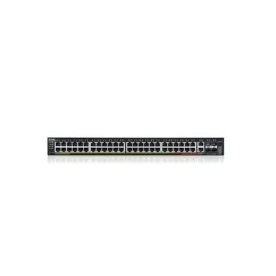 ZYXEL Switch L3 Access Switch, 600W PoE, 40xPoE+/10xPoE++, 48x1G RJ45 2x10mG RJ45, 4x10G SFP+ Uplink