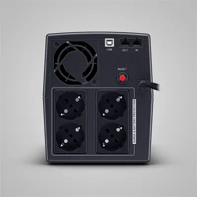 CYBERPOWER UPS UT1500EG (4 aljzat) 1500VA 900W, 230V szünetmentes tápegység LINE-INTERACTIVE – 2. kép
