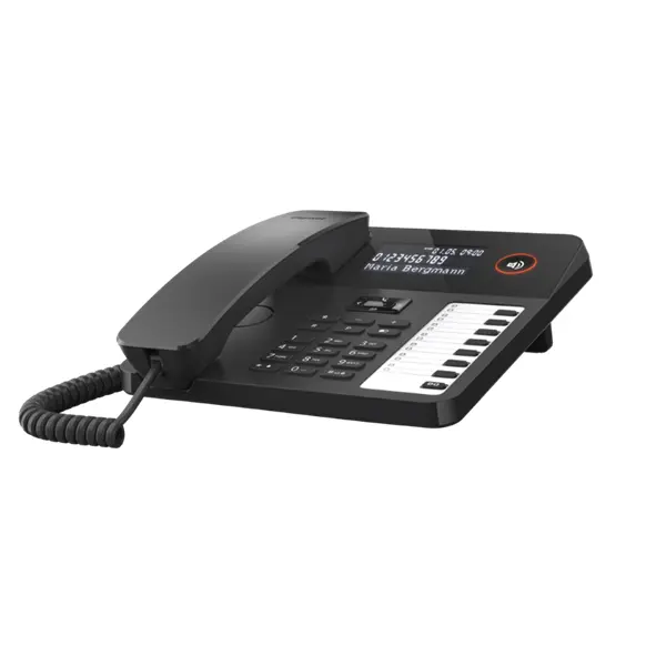 GIGASET Telefon DESK 600 telefon, fekete – 3. kép