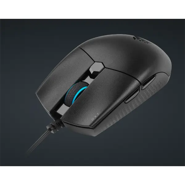 CORSAIR Vezetékes Egér Gaming, KATAR PRO Ultra-light, 6 programozható gomb, RGB Világítás, 12400dpi, fekete – 3. kép