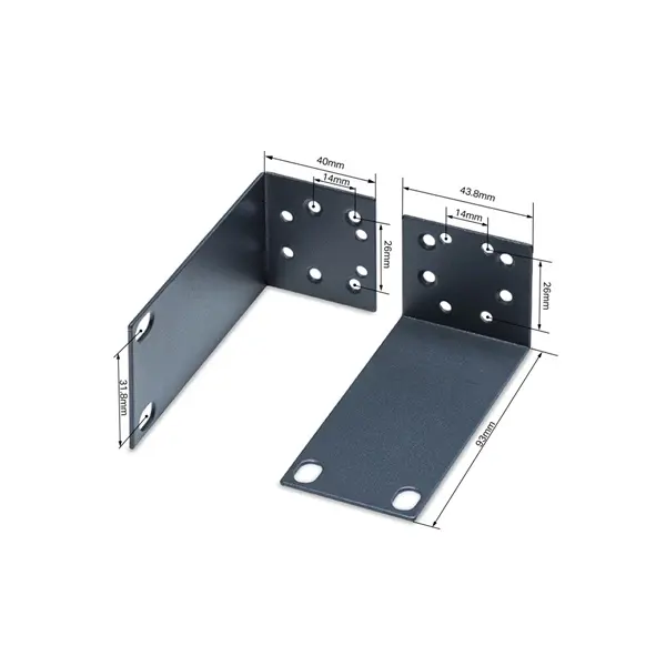 TP-LINK Kiegészítő - Rack Mount Kit 13-inch (93x43.8x40mm), RACKMOUNT KIT-13 – 2. kép