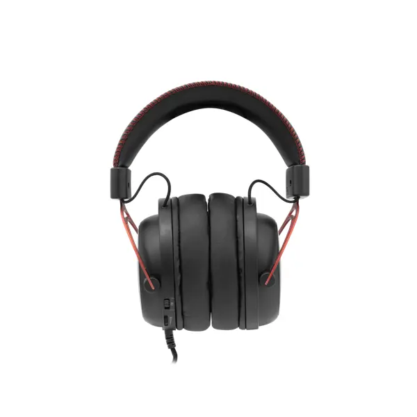 WHITE SHARK GORILLA-B/R, GH-2341-B/R gamer fejhallgató, fekete/piros, (3.5 Jack) – 2. kép