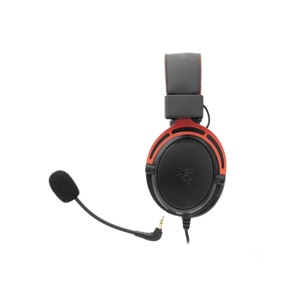 WHITE SHARK GORILLA-B/R, GH-2341-B/R gamer fejhallgató, fekete/piros, (3.5 Jack) – 3. kép