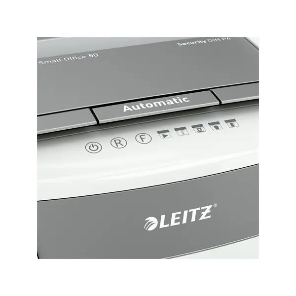 LEITZ Iratmegsemmisítő, konfetti, 50 lap, "IQ AutoFeed SmallOffice 50 P4 Pro" – 4. kép