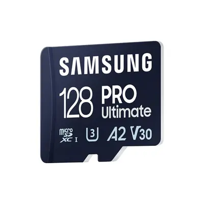 SAMSUNG Memóriakártya, PRO Ultimate microSD 128GB, Class 10, V30, A2, Grade 3 (U3), R200/W130 – 2. kép