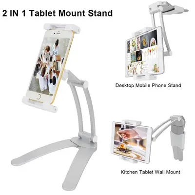 BLACKBIRD 2in1 Tablet és Okostelefon tartó, 5"-12,9" méretig – 2. kép