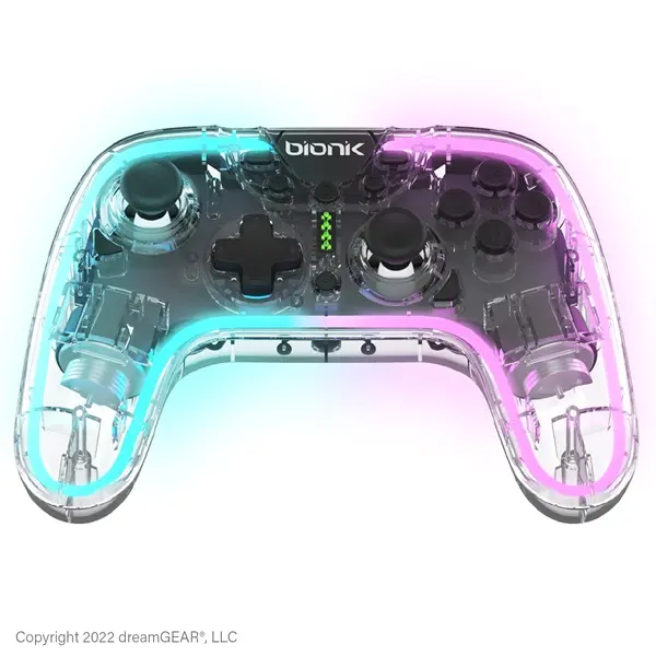 BIONIK Nintendo Switch Kiegészítő NeoGlow Vezeték Nélküli RGB Kontroller, BNK-9099 – 7. kép