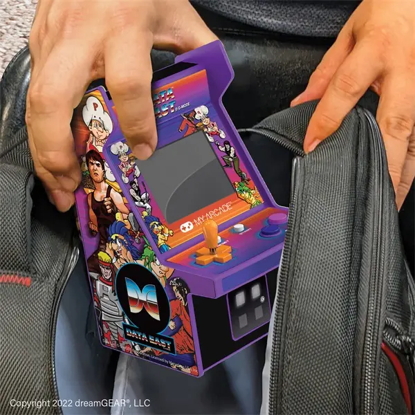 MY ARCADE Játékkonzol Data East 300+ Micro Player Retro Arcade 6.75" Hordozható, DGUNL-4124 – 2. kép