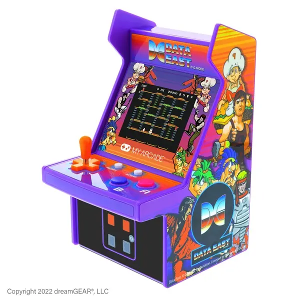 MY ARCADE Játékkonzol Data East 300+ Micro Player Retro Arcade 6.75" Hordozható, DGUNL-4124 – 7. kép