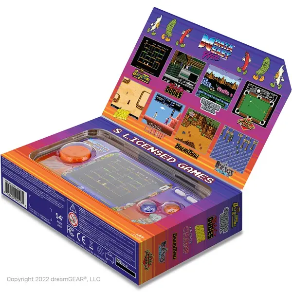 MY ARCADE Játékkonzol Data East 300+ Pocket Player Hordozható, DGUNL-4127 – 4. kép