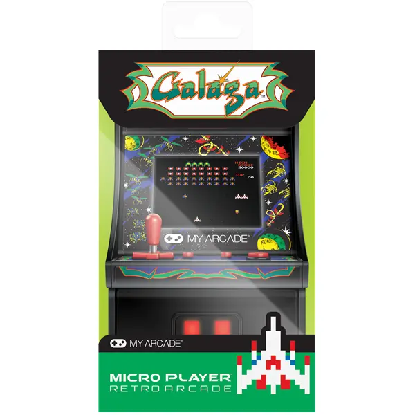 MY ARCADE Játékkonzol Galaga Micro Player Retro Arcade 6.75" Hordozható, DGUNL-3222 – 7. kép