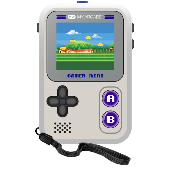 MY ARCADE Játékkonzol Gamer Mini Classic 160in1 Szürke & Lila Hordozható, DGUN-3924 – 7. kép