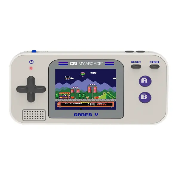 MY ARCADE Játékkonzol Gamer V Classic 220in1 Szürke & Lila Hordozható, DGUN-3920 – 4. kép
