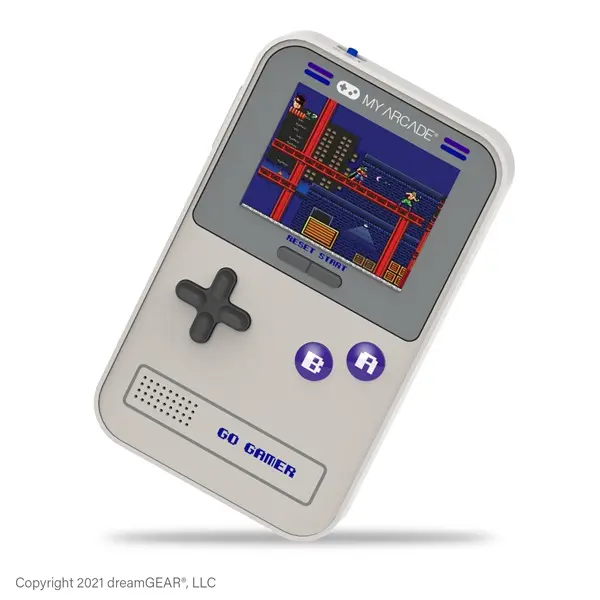 MY ARCADE Játékkonzol Go Gamer Classic 300in1 Szürke & Lila Hordozható, DGUN-3910 – 7. kép