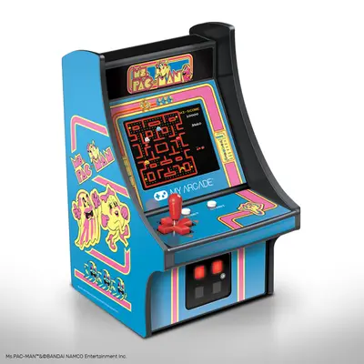 MY ARCADE Játékkonzol Ms. Pac-Man Micro Player Retro Arcade 6.75" Hordozható, DGUNL-3230 – 2. kép