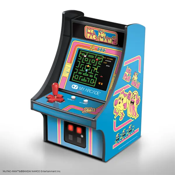 MY ARCADE Játékkonzol Ms. Pac-Man Micro Player Retro Arcade 6.75" Hordozható, DGUNL-3230 – 6. kép
