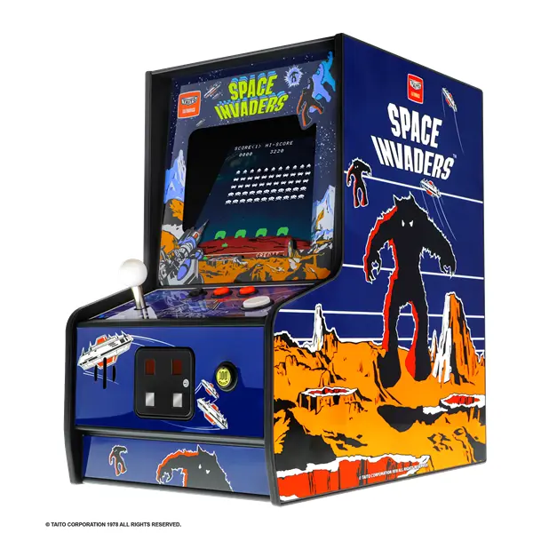MY ARCADE Játékkonzol Space Invaders Micro Player Retro Arcade 6.75" Hordozható, DGUNL-3279 – 5. kép