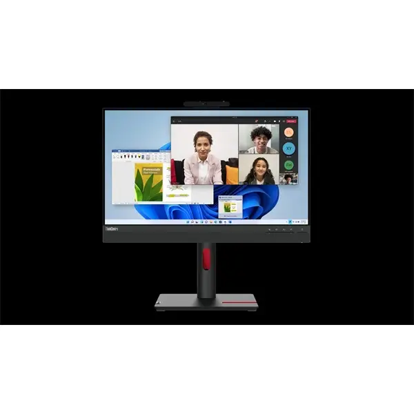 LENOVO Monitor - ThinkCentre Tiny-In-One 24 Gen 5 Touch; 23.8" FHD IPS, 16:9, 1000:1, 250cd/m2, 4ms, VESA, Cam, HDMI,DP