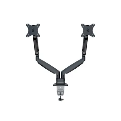 MULTIBRACKETS 2 karos asztali konzol, M Deskmount Gas Spring Dual Black (15-30", max.VESA: 100x100 mm, 9 kg) – 2. kép
