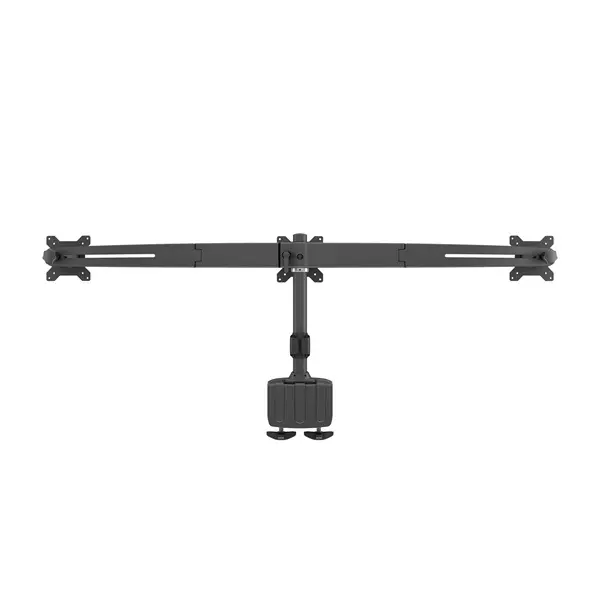 MULTIBRACKETS Asztali konzol (3 képernyős rögzítőkar), M VESA Desktopmount Triple Desk Clamp 15-24" (max.VESA:100x100mm) – 4. kép