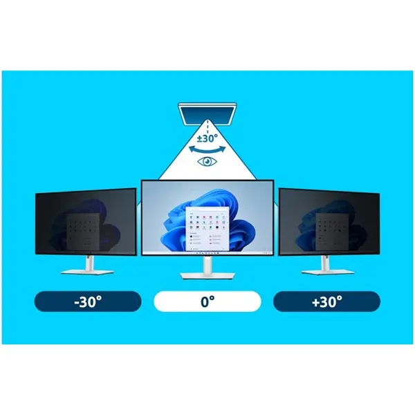 KENSINGTON Monitorszűrő (Privacy Screen Filter for 24" Monitors 16:10 - 2-Way Removable) – 3. kép