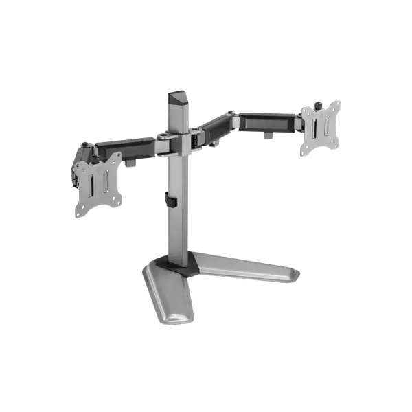 WHITE SHARK TUTANKHAMUN GMS-3206 asztali monitor tartó (dupla), 17"- 32" (43 cm - 81cm) – 3. kép