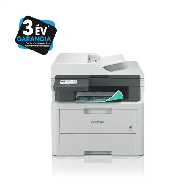 BROTHER LED MFP NY/M/S/F, MFC-L3740CDW, A4, színes, 18 lap/perc, USB/LAN/Wifi, ADF, 600x2400 dpi, duplex