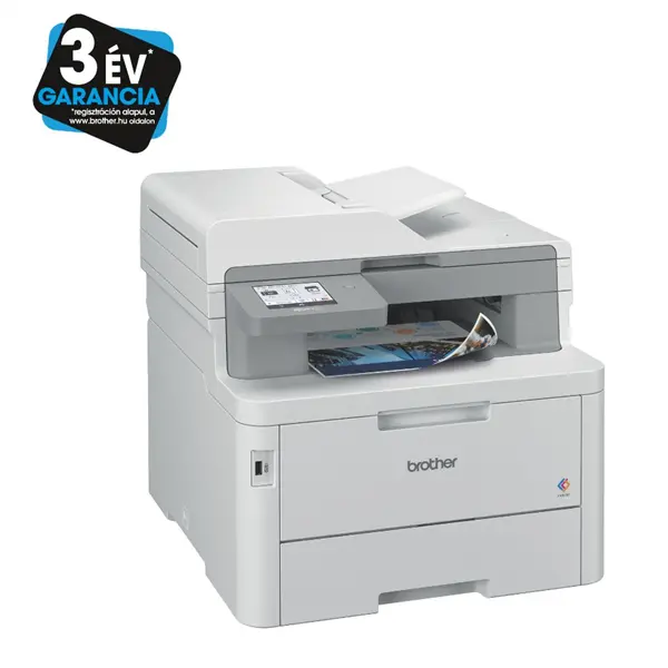 BROTHER LED MFP NY/M/S/F MFC-L8340CDW, A4, színes, 30 lap/perc, WiFi/USB, ADF, Duplex, 600x600dpi, 512MB – 2. kép