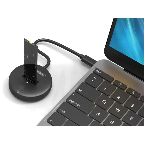 SANDBERG USB-C tartozék, USB 3.2 Dock for M.2+NVMe SSD – 3. kép