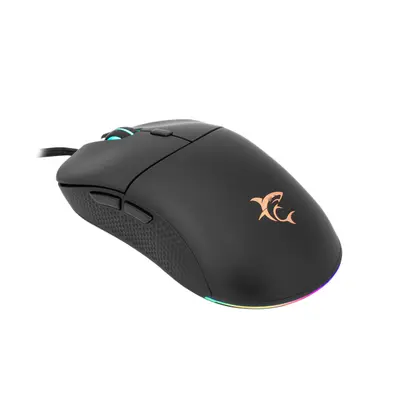 WHITE SHARK BAGDEMAGUS-B, GM-5010B gamer egér, 6D, fekete, 7200 dpi, RGB – 2. kép