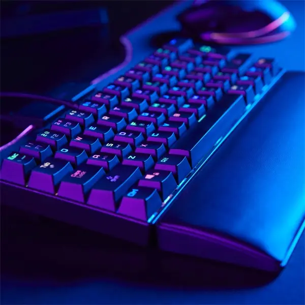 URAGE by HAMA 217828, GAMING URAGE EXODUS 760TKL MECHANIKUS MINI BILLENTYŰZET, RGB, RED SWITCH, FEKETE – 2. kép
