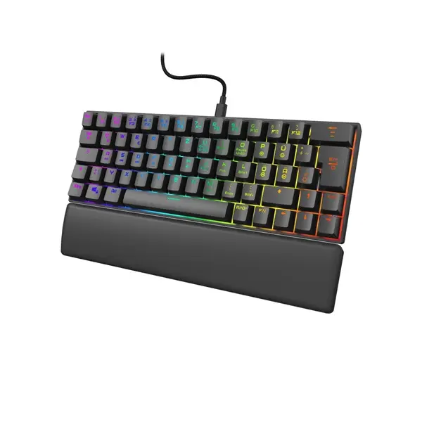URAGE by HAMA 217828, GAMING URAGE EXODUS 760TKL MECHANIKUS MINI BILLENTYŰZET, RGB, RED SWITCH, FEKETE – 4. kép