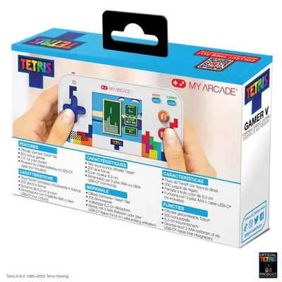 MY ARCADE Játékkonzol Gamer V Classic Tetris Hordozható, DGUNL-7030 – 2. kép