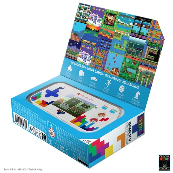 MY ARCADE Játékkonzol Gamer V Classic Tetris Hordozható, DGUNL-7030 – 3. kép