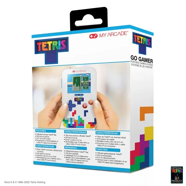 MY ARCADE Játékkonzol Go Gamer Tetris Hordozható, DGUNL-7029 – 2. kép