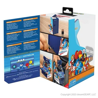 MY ARCADE Játékkonzol Mega Man Micro Player Pro Retro Arcade 6.75" Hordozható, DGUNL-4189 – 2. kép