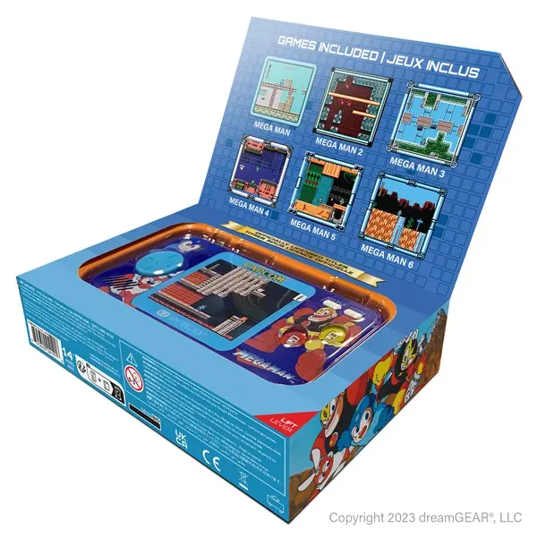 MY ARCADE Játékkonzol Mega Man Pocket Player Pro Hordozható, DGUNL-4191 – 3. kép