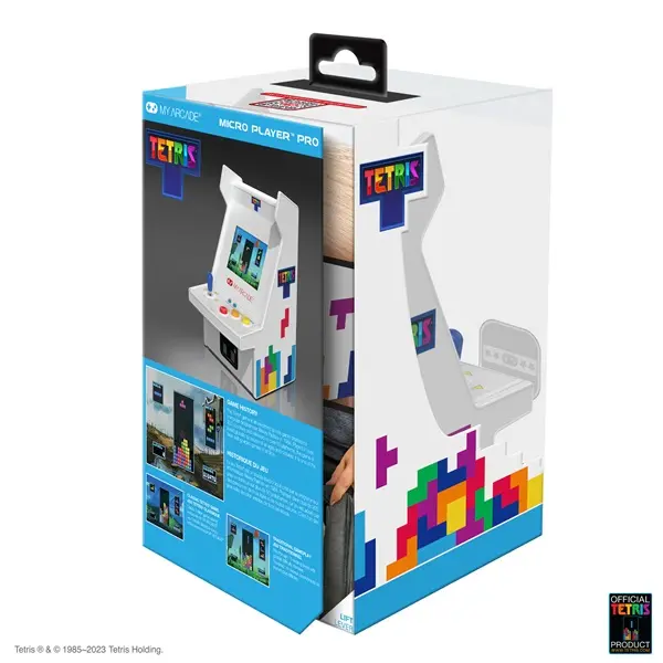 MY ARCADE Játékkonzol Tetris Micro Player Pro Pro Retro Arcade 6.75" Hordotható, DGUNL-7025 – 2. kép