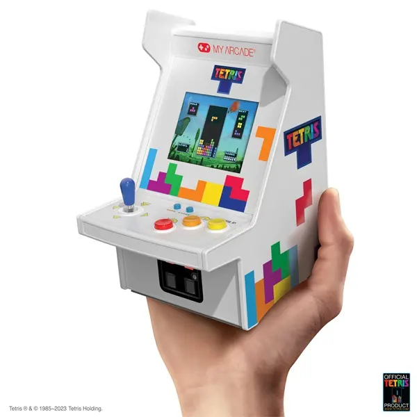 MY ARCADE Játékkonzol Tetris Micro Player Pro Pro Retro Arcade 6.75" Hordotható, DGUNL-7025 – 3. kép