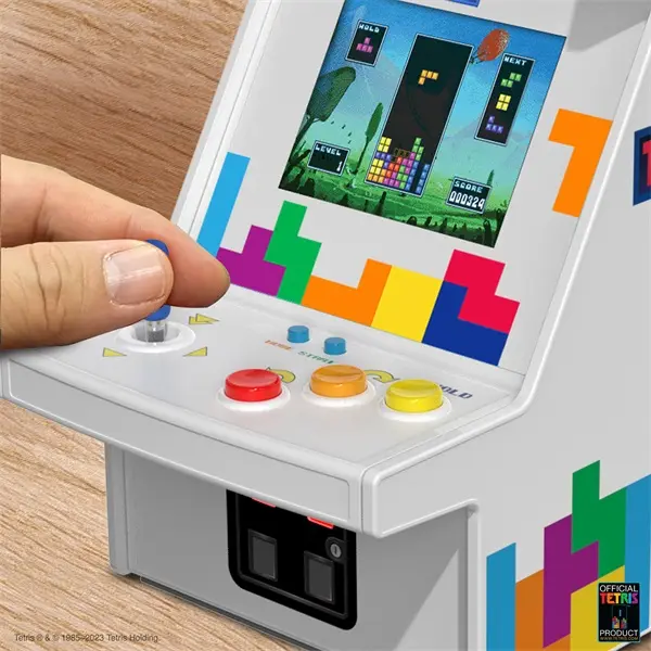 MY ARCADE Játékkonzol Tetris Micro Player Pro Pro Retro Arcade 6.75" Hordotható, DGUNL-7025 – 4. kép