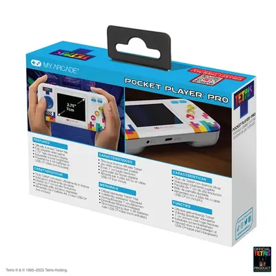 MY ARCADE Játékkonzol Tetris Pocket Player Pro Hordozható, DGUNL-7028 – 2. kép
