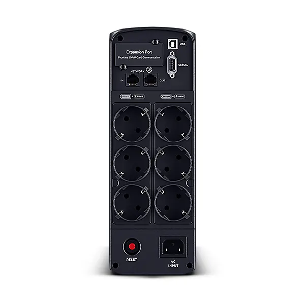 CYBERPOWER UPS gaming, 6xSCHU,2xUSB 1600VA 1600W 230V, színuszus szünetmentes tápegység,LINE-INTERAKTÍV, AVR, színes LCD – 4. kép