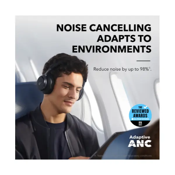ANKER Soundcore Space One Bluetooth Headset Jet Black – 3. kép